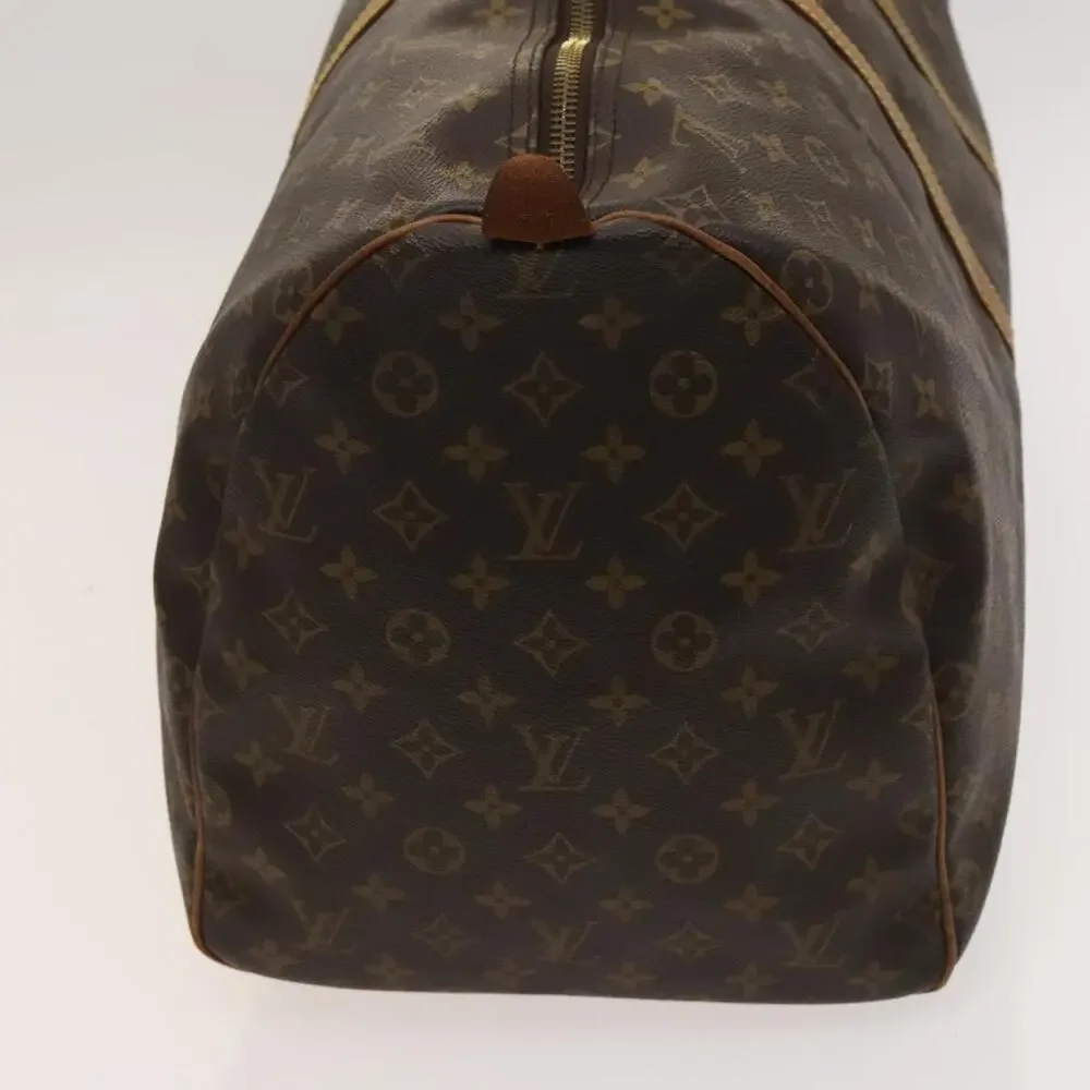 LOUIS VUITTON Monogram Keepall 55 Boston Bag M41424